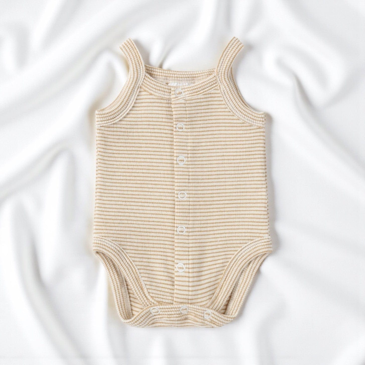 Singlet Baby Tank Suit - 3 Colours 000 Honey by Susukoshi