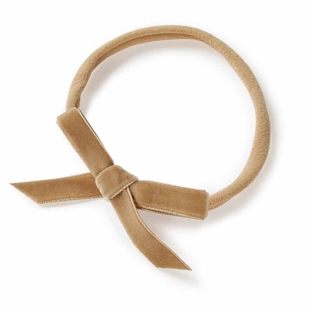 Snuggle Hunny Velvet Baby Bow - Assorted Colours by Snuggle Hunny