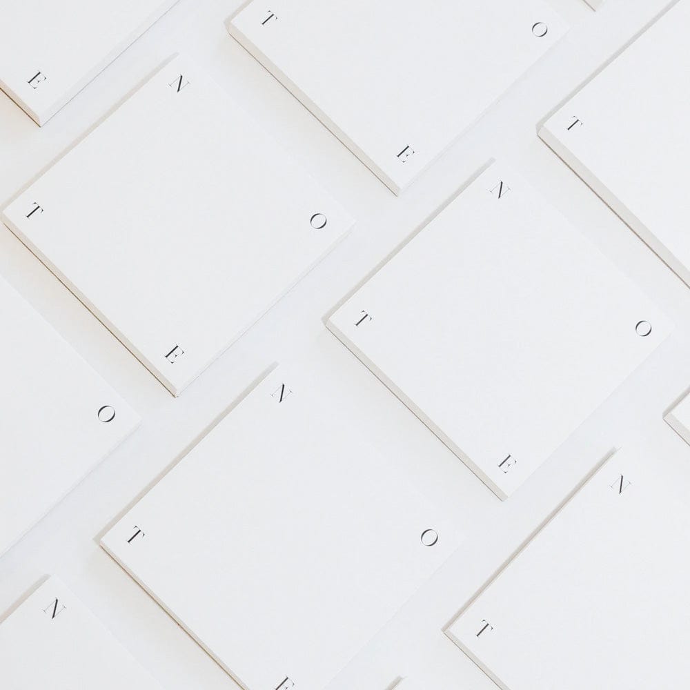 square sticky notepad by An organised life