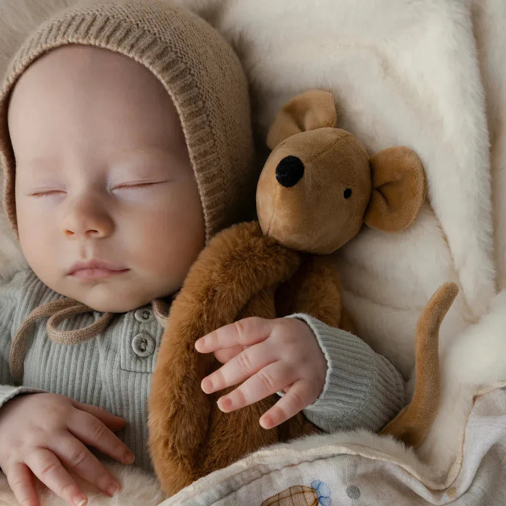 Squeaky Baby Comforter - Soft Toy & Dummy Holder by Pop Ya Tot