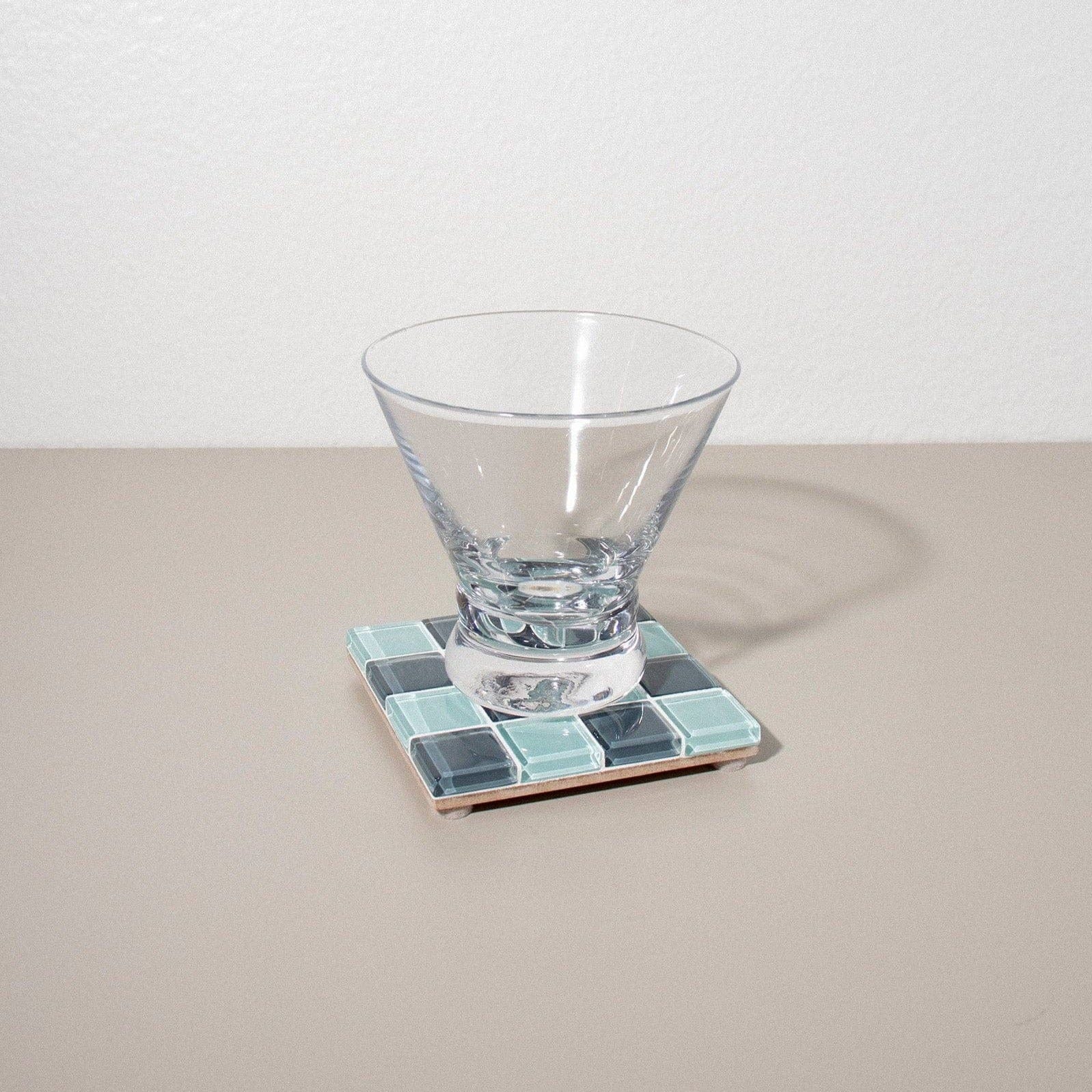 Subtle Art Studios Glass Tile Coasters - 22 colours Mermaid by Subtle Art Studios