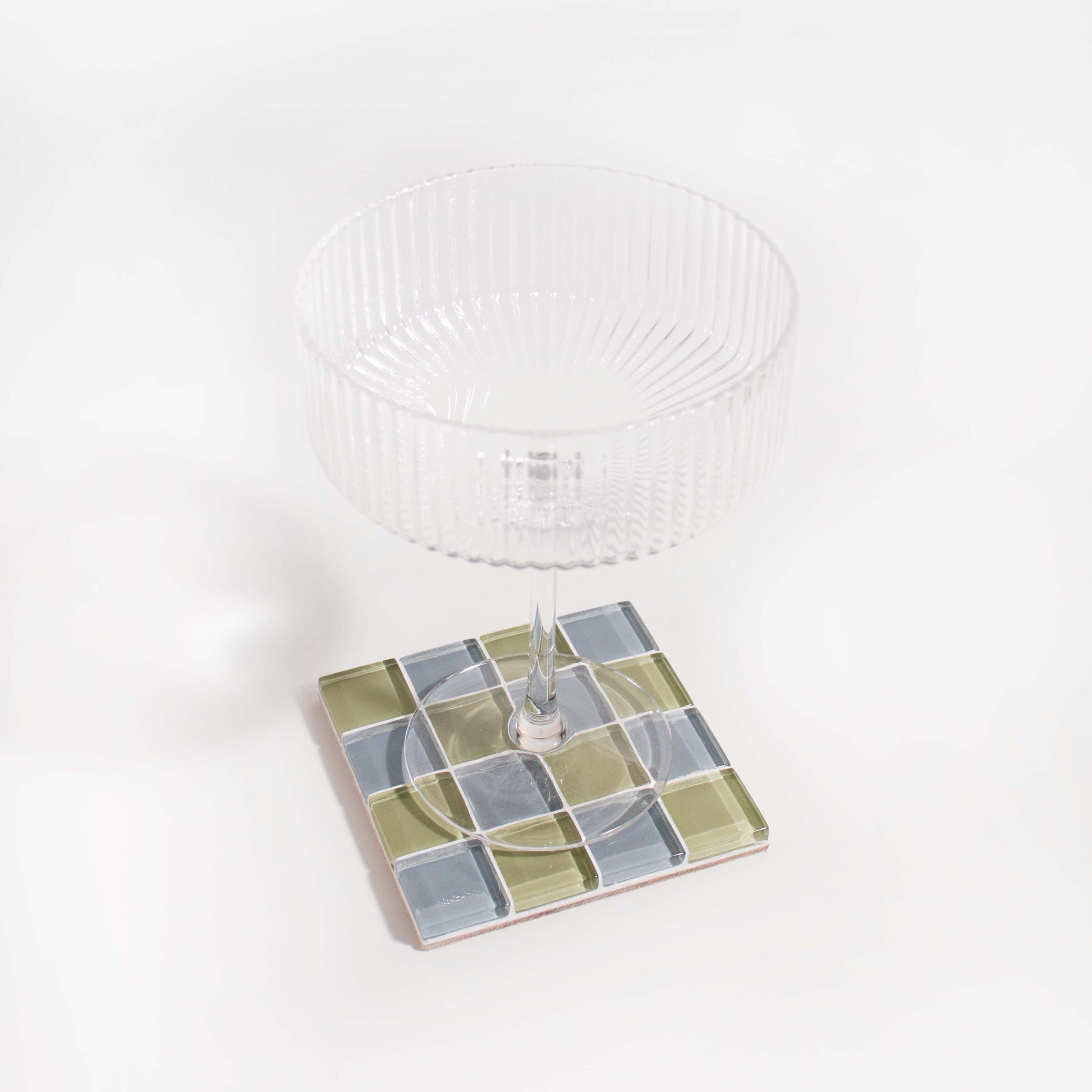 Subtle Art Studios Glass Tile Coasters - 22 colours Unexpected by Subtle Art Studios