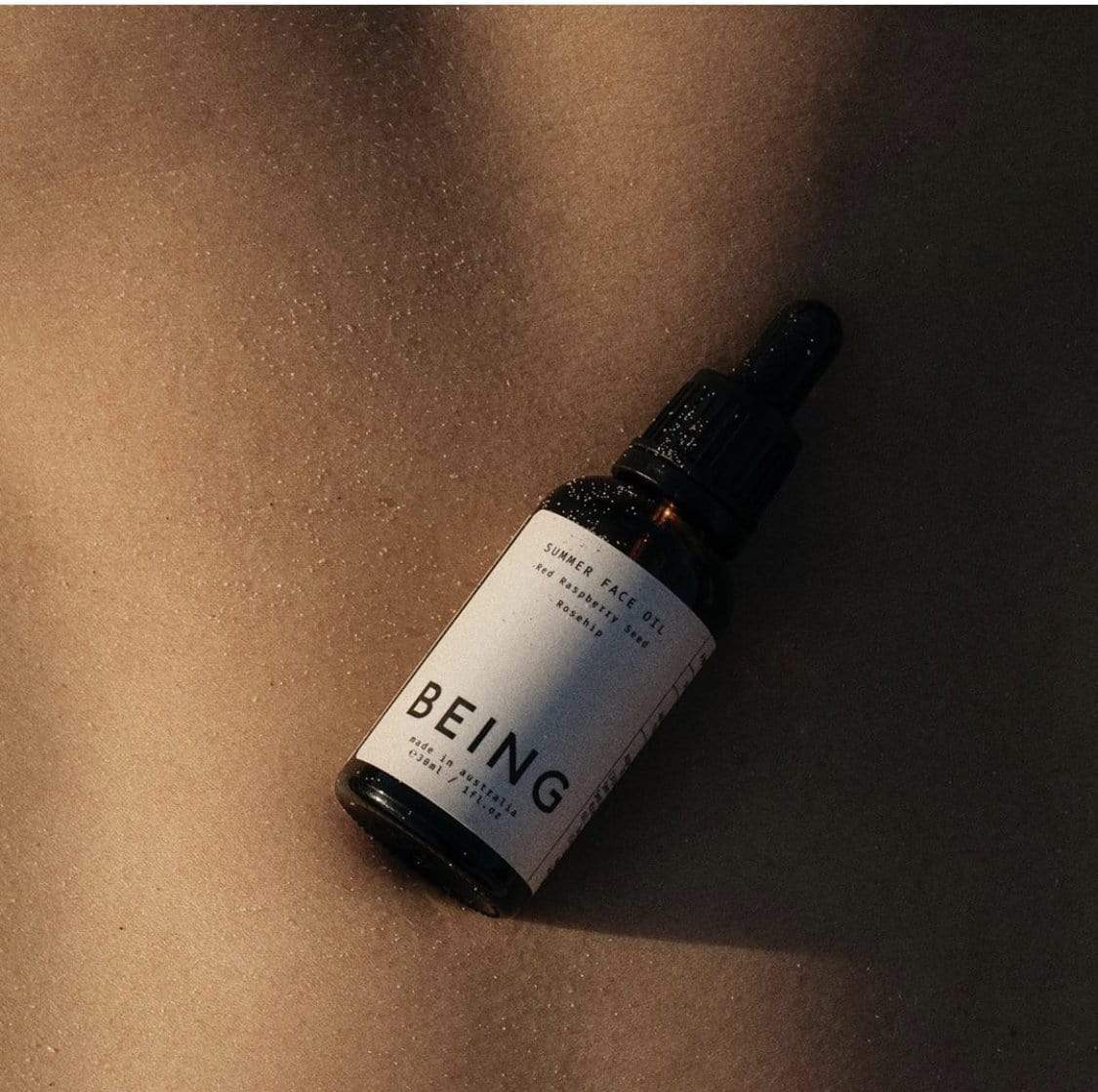 summer face oil by Being Skincare