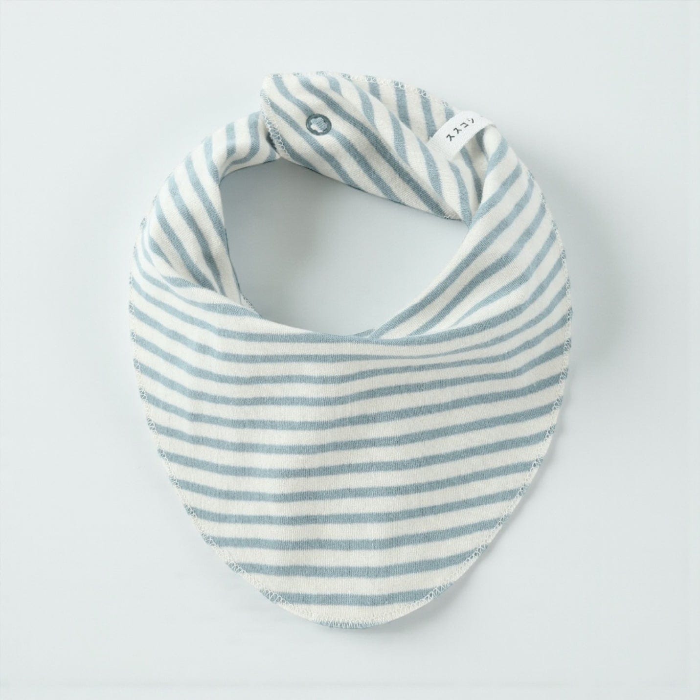 Susukoshi Organic Baby Bib in Coco stripe and Seaside Seaside by Susukoshi