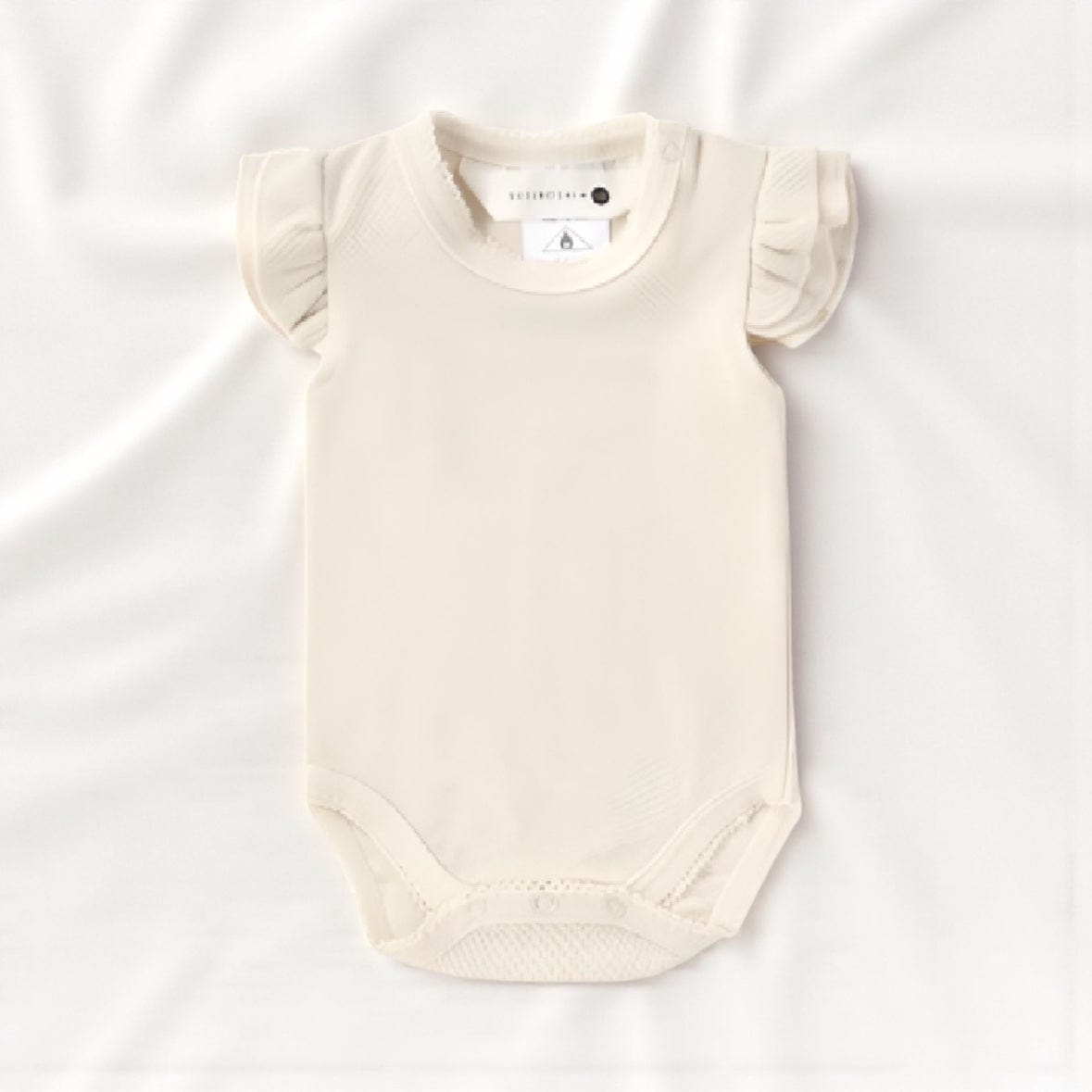 Susukoshi Organic Cotton Baby Flutter Suit - 3 Colours Powder by Susukoshi