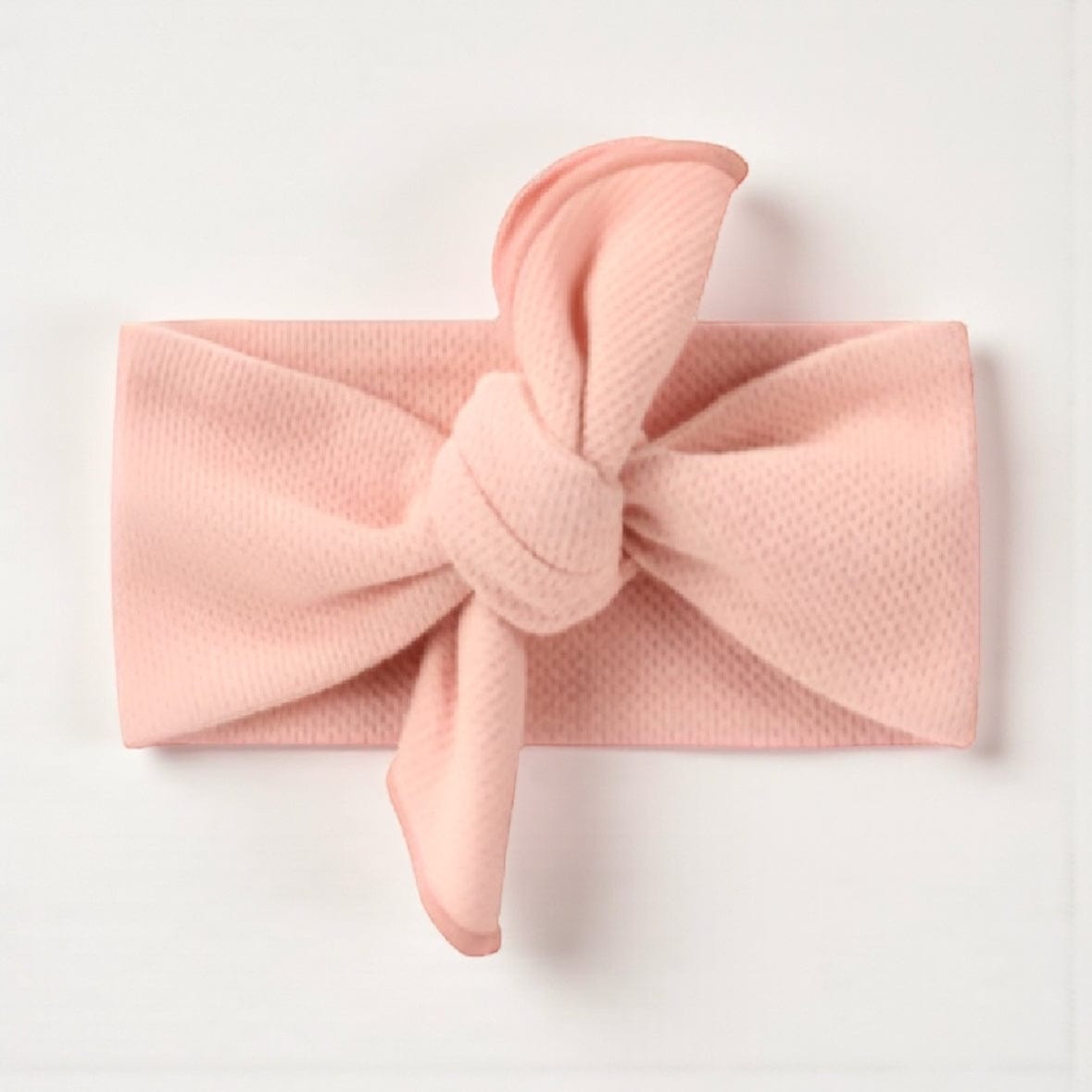 SUSUKOSHI Organic Cotton Baby Headbands - 10 Colours Pink Salmon by Susukoshi