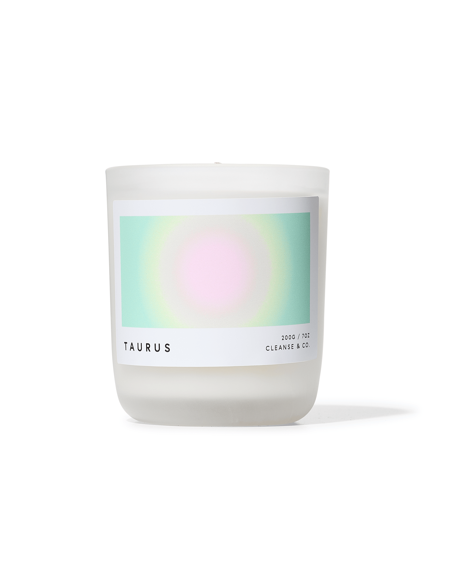 Taurus - Aura Candle: 200G / Grapefruit & White Orchid by Cleanse & Co.