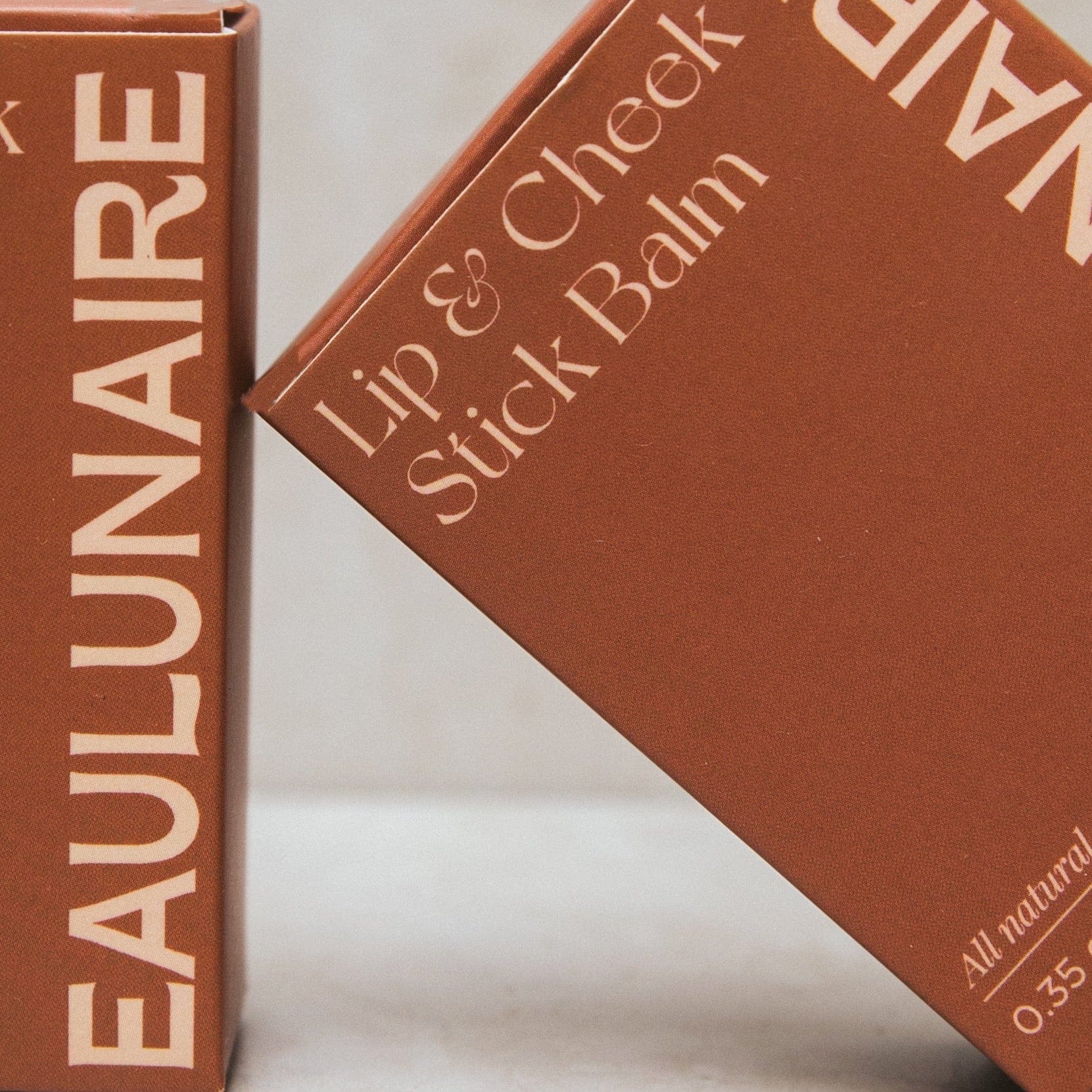 Terra Lip and Cheek Stick Balm - Brown by EAULUNAIRE