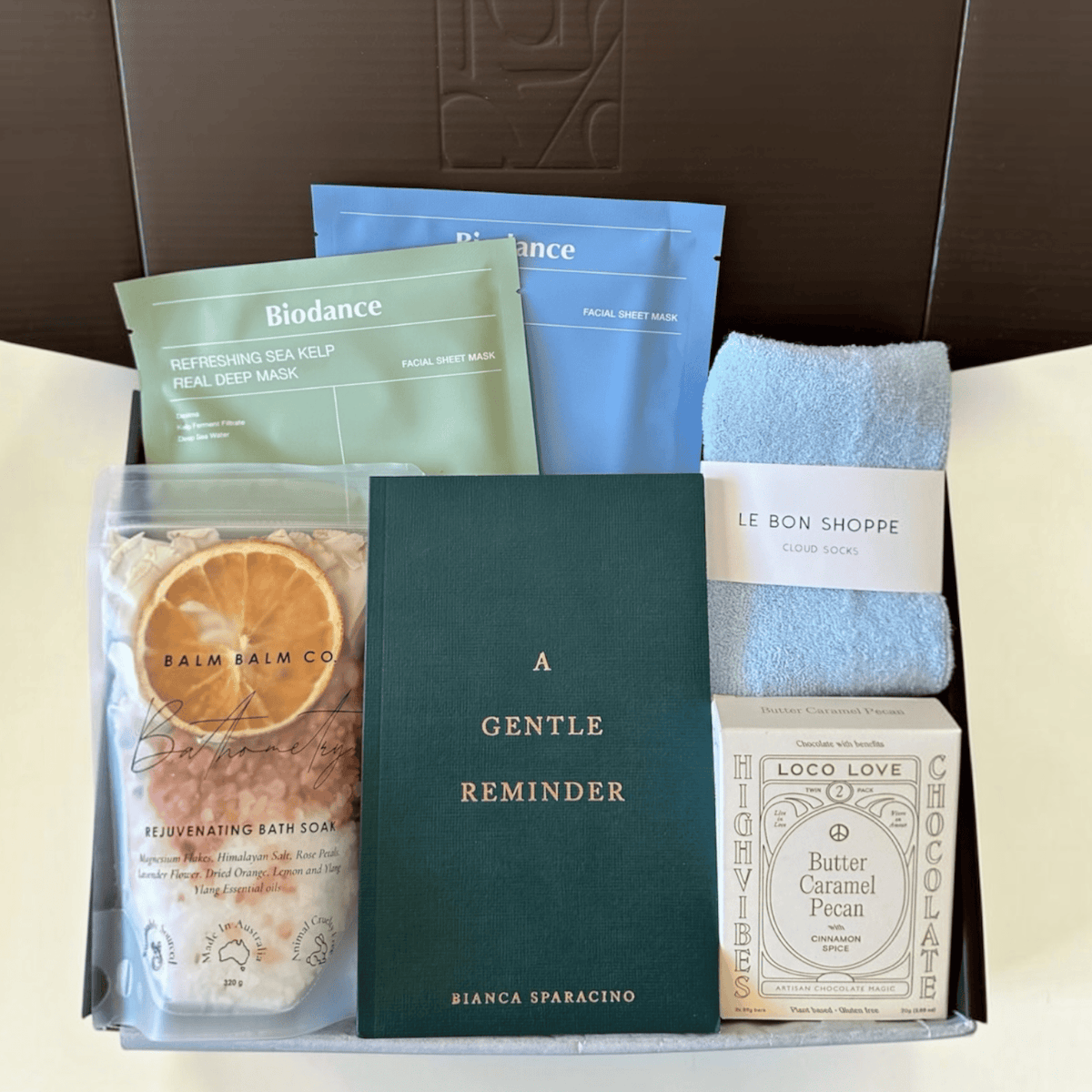 The Reset - Self Care Gift Box A Gentle Reminder by Claya