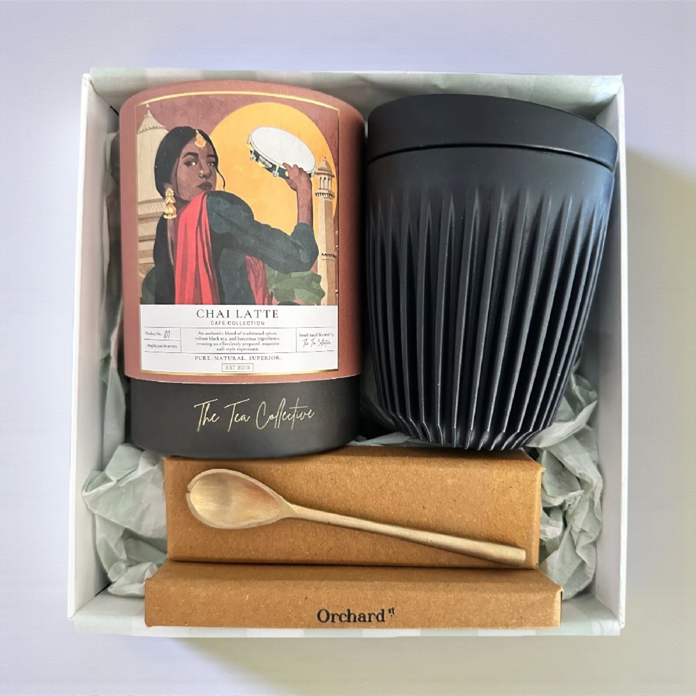The Ritual Box – Gift Box for Him & Her: Mindful Latte Experience Chai Latte by Claya