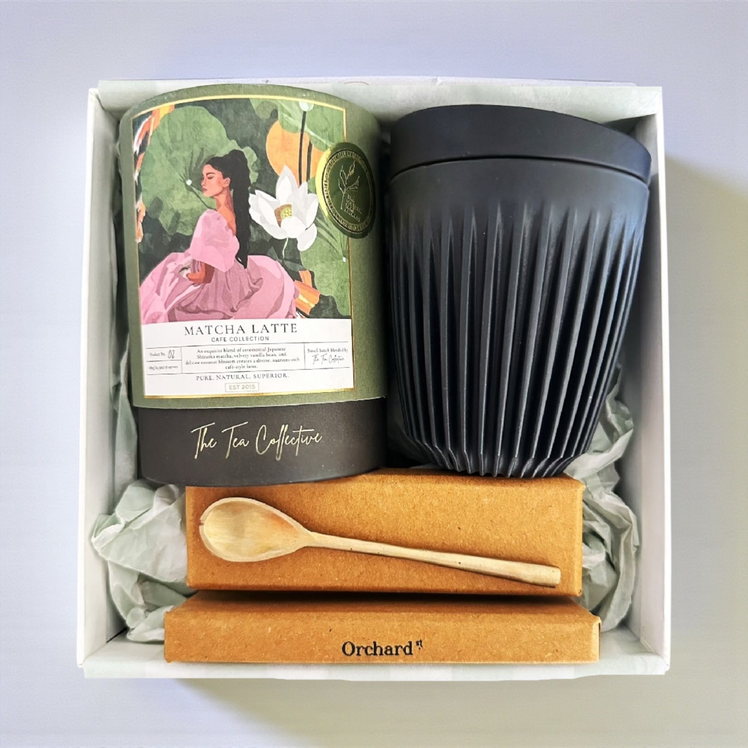 The Ritual Box – Gift Box for Him & Her: Mindful Latte Experience Matcha Latte by Claya