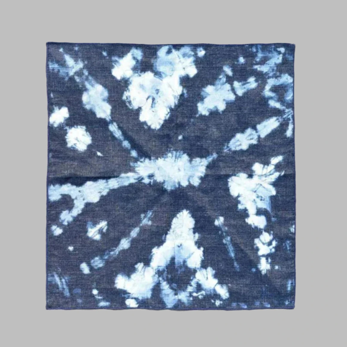 Tie-Dye Denim Linen Napkin Set by ATELIER SAUCIER