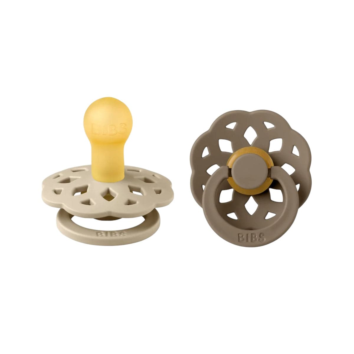 Vanilla/Dark Oak Colour Boheme Dummy S2 (2Pk) by Bibs