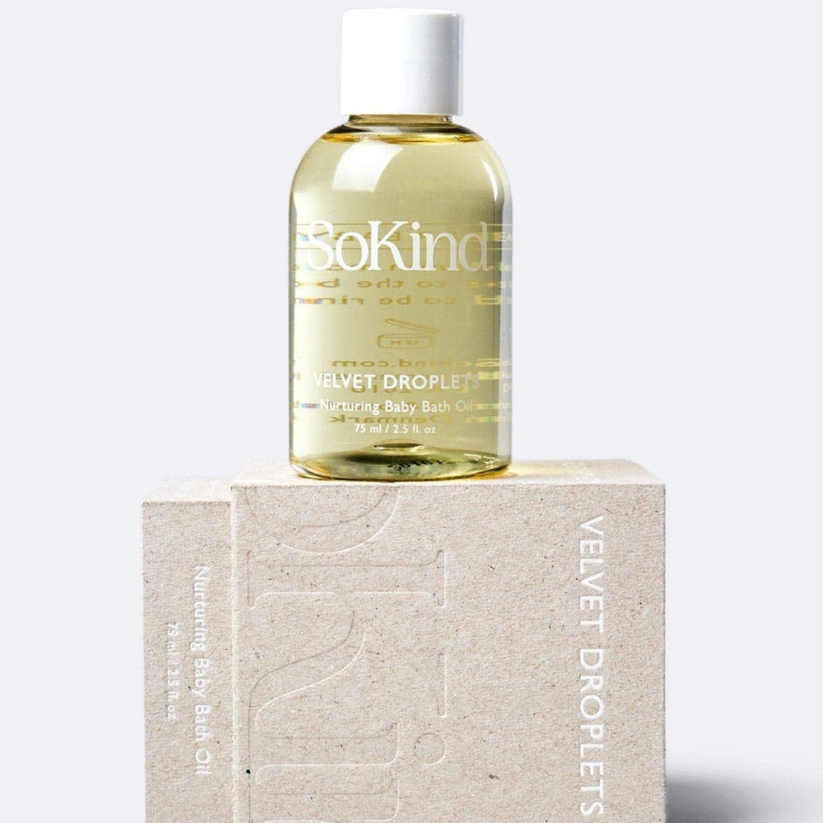 Velvet Droplets Nurturing Baby Bath Oil by SoKind