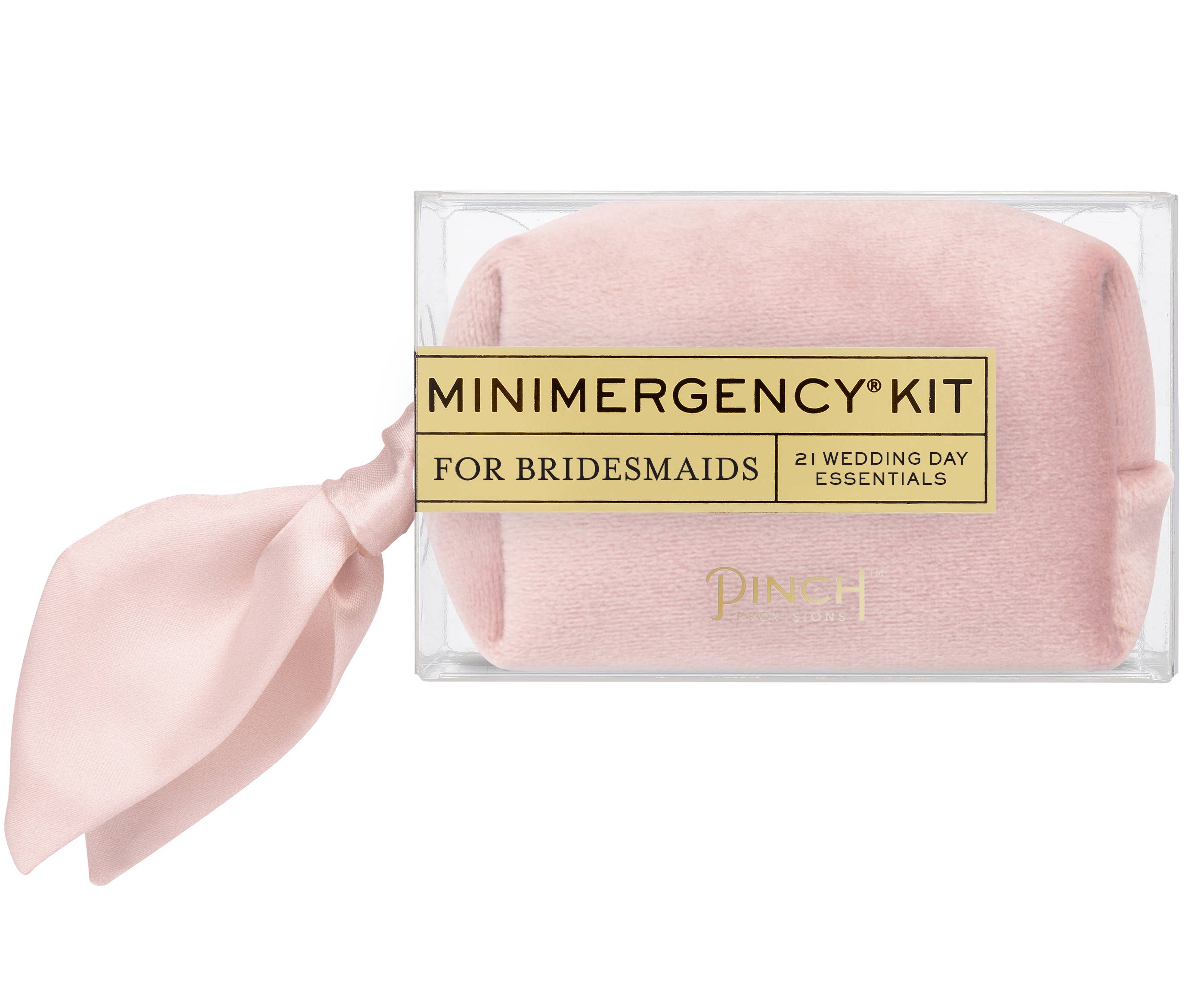 Velvet Minimergency Kits for Bridesmaids: Blush by Pinch Provisions