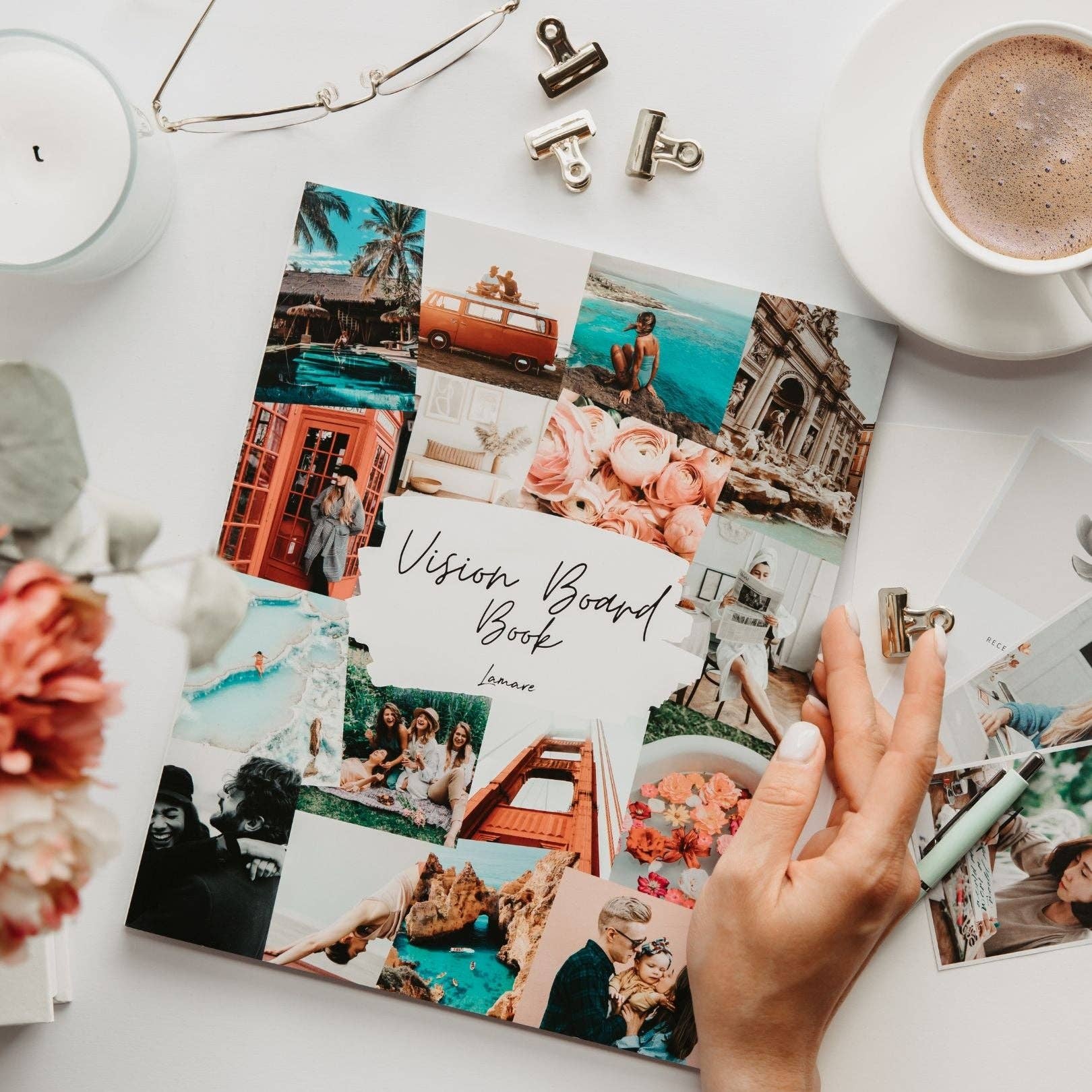 Vision Board Book by Lamare