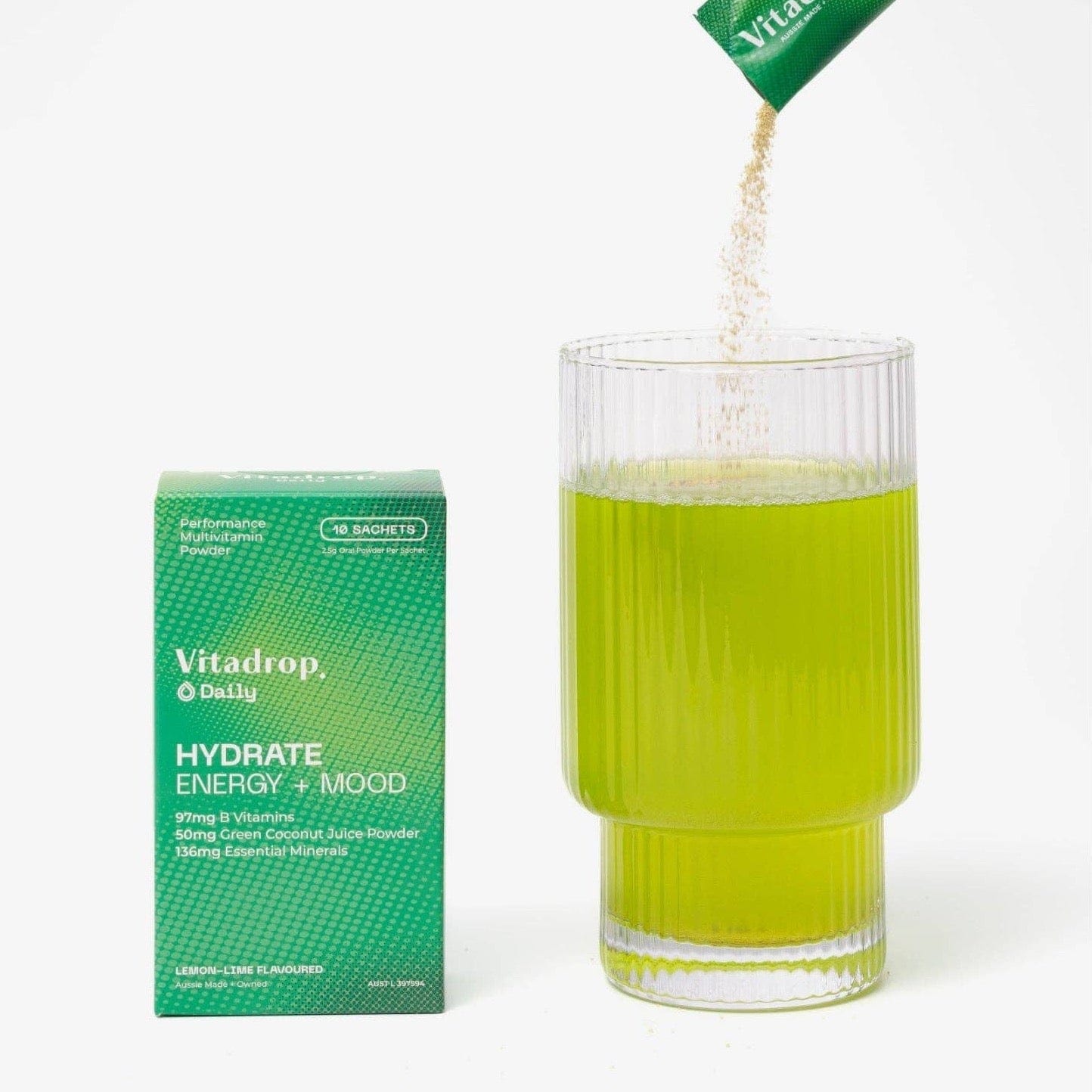 Vitadrop Energy + Mood Powder (10 Serves) by Vitadrop