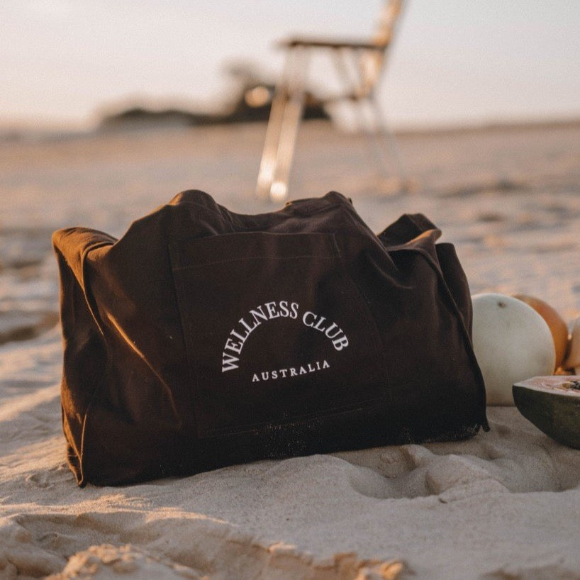 wellness tote - espresso (limited edition) by The Wellness Club