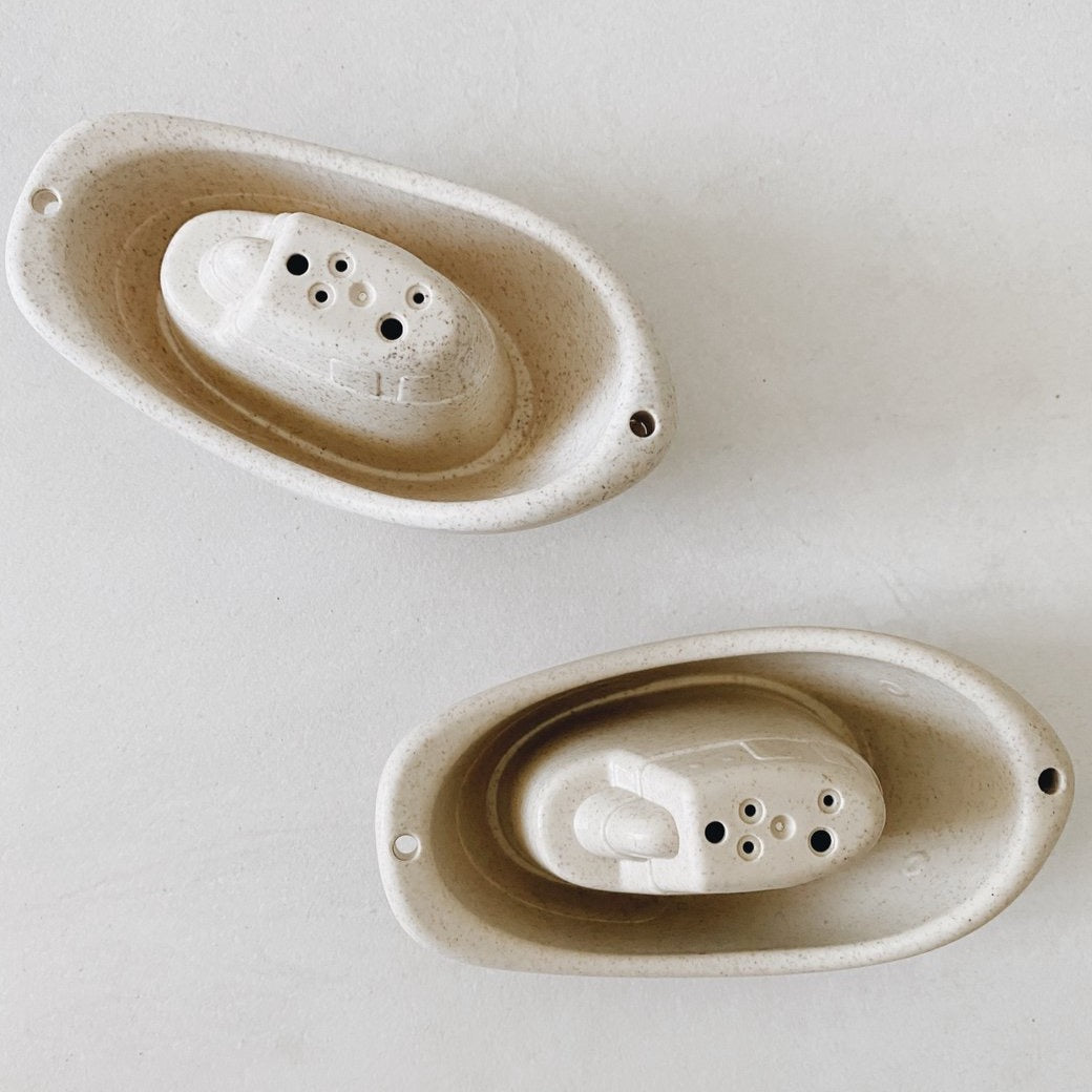 wheat straw boat set by Lion + Lamb the Label