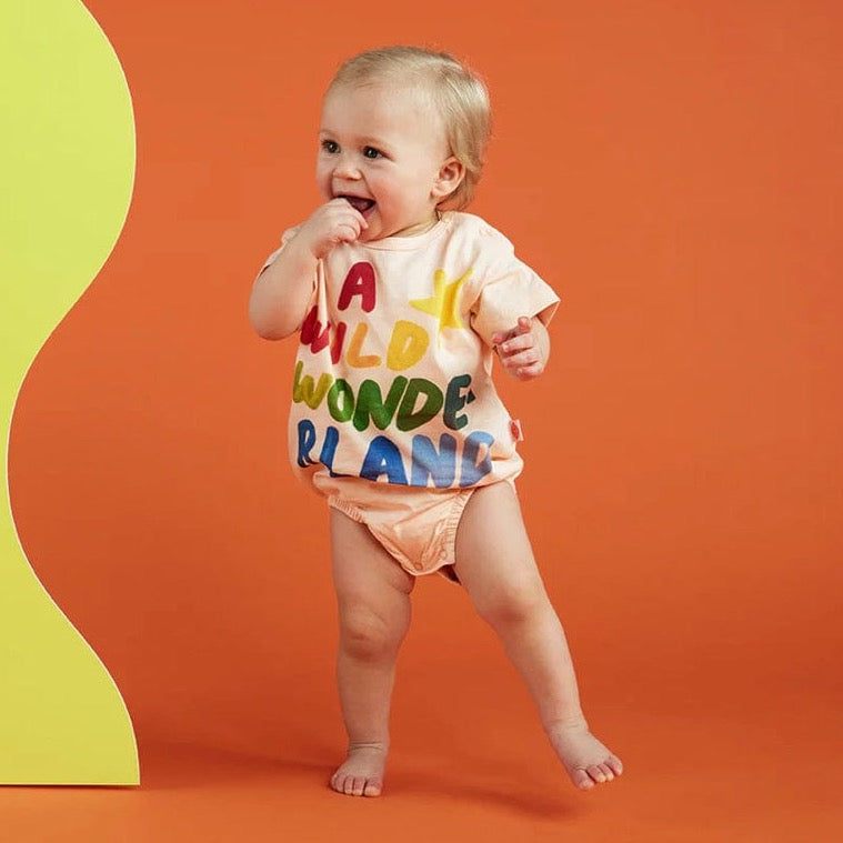 Wild Wonderland Short Sleeve Bodysuit by Halcyon Nights