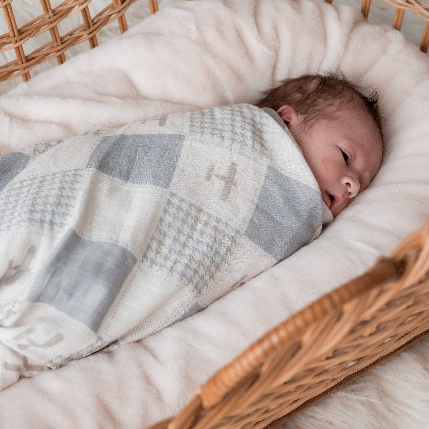 Wright Flyer Swaddle by Pop Ya Tot