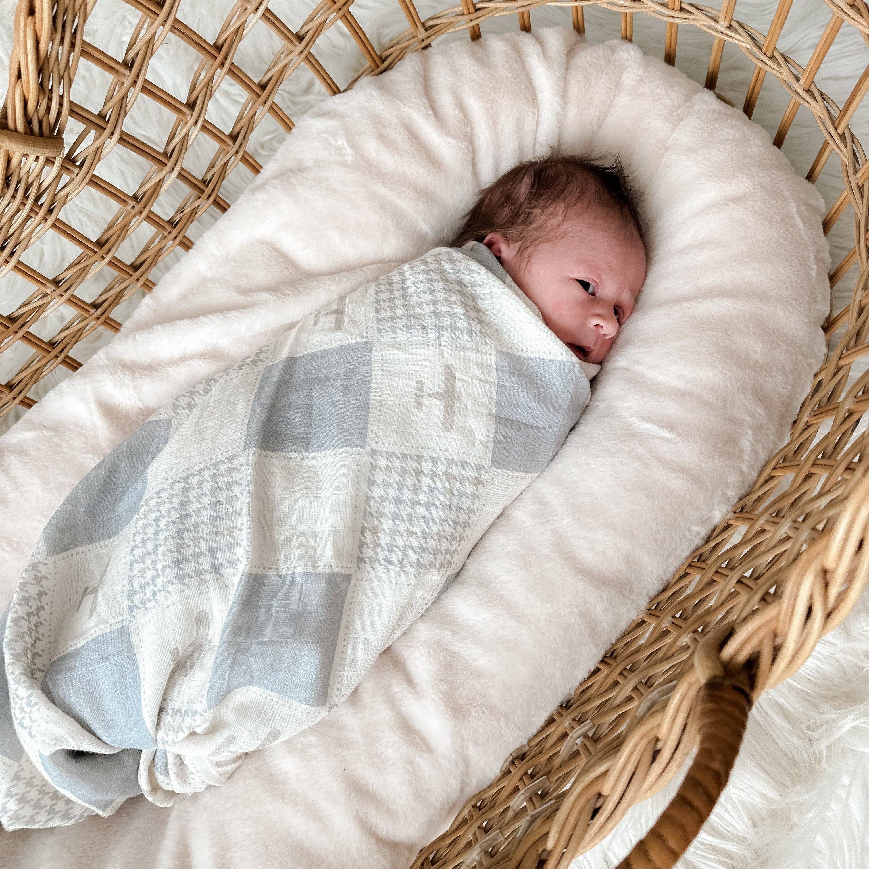 Wright Flyer Swaddle by Pop Ya Tot