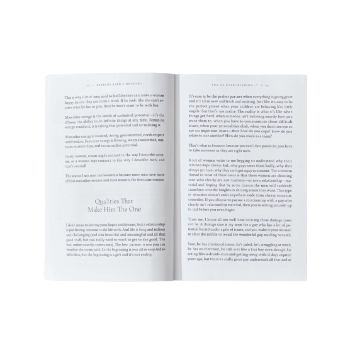 You're Overthinking It - book by Thought Catalog
