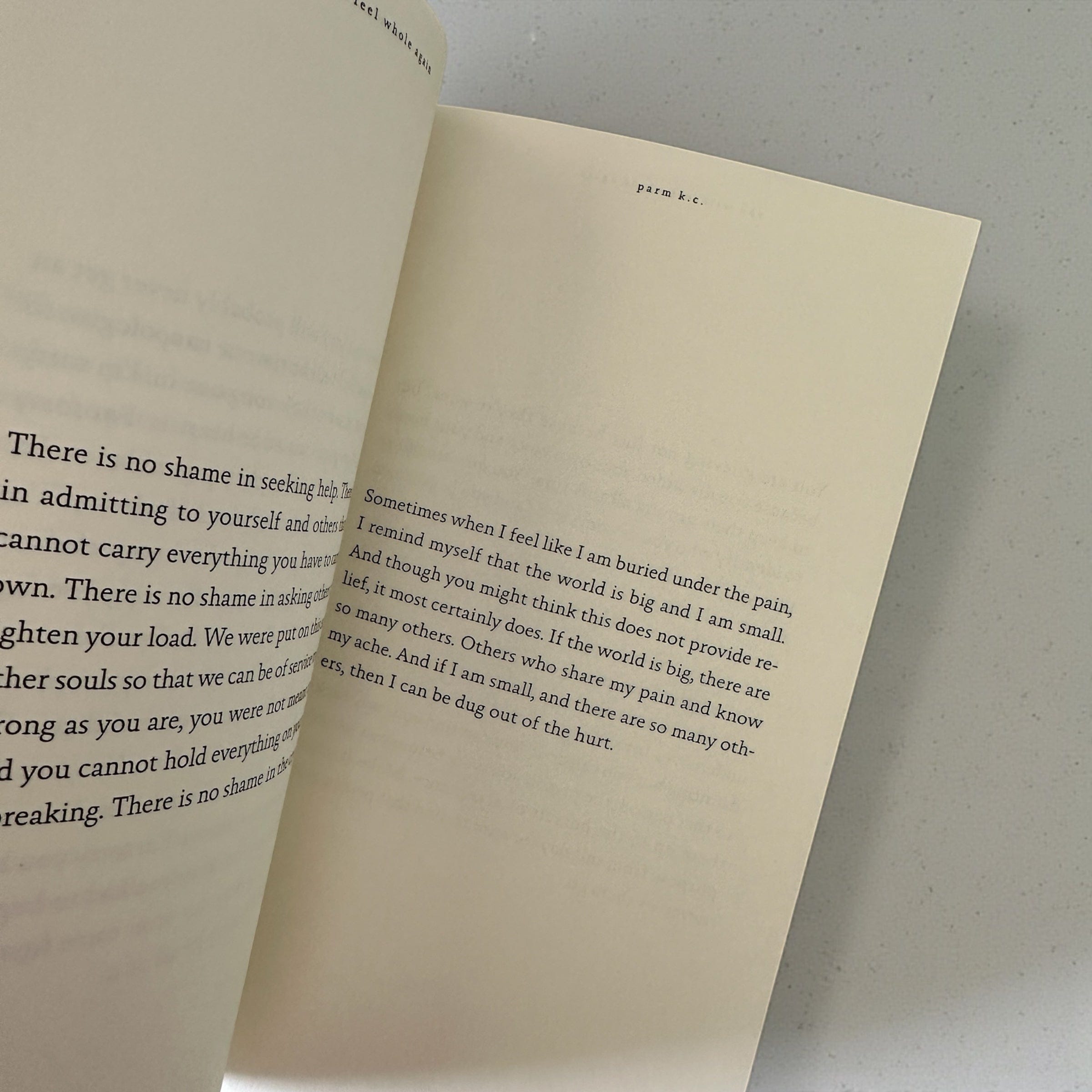 You Will Feel Whole Again — Parm K.C. by Thought Catalog