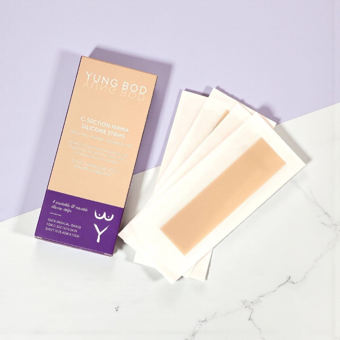 Yun Bod C-Section Silicone Strips by Yung Bod