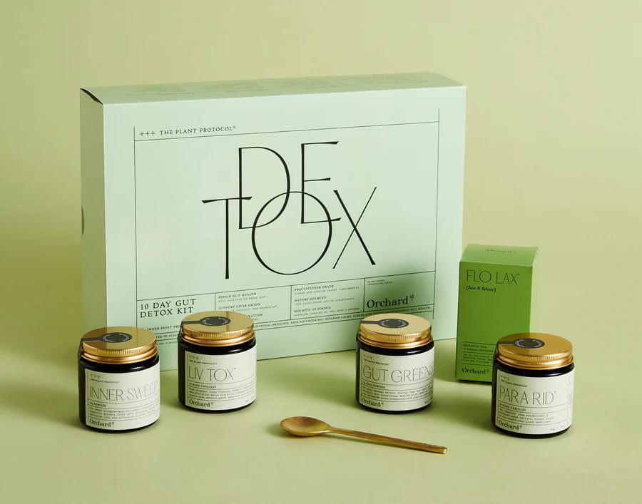 10 Day Gut Detox Kit - Heal The Gut - Detox The Body by Orchard St