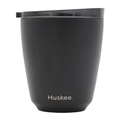 8oz HuskeeSteel Cup & Lid - Black by huskee