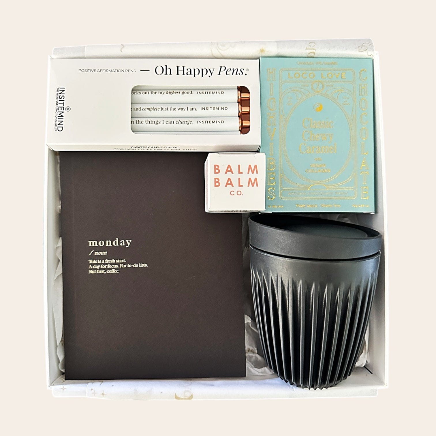 9 TO 5 Gift Box – Stylish Essentials for the Hustle Queen Charcoal by Claya