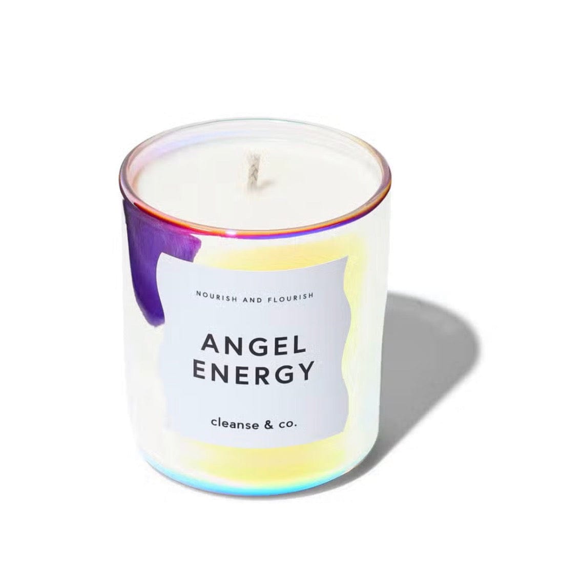 Angel Energy Limited Edition Candle - Nourish & Flourish 200G / Marine Moss and Melon by Cleanse & Co.