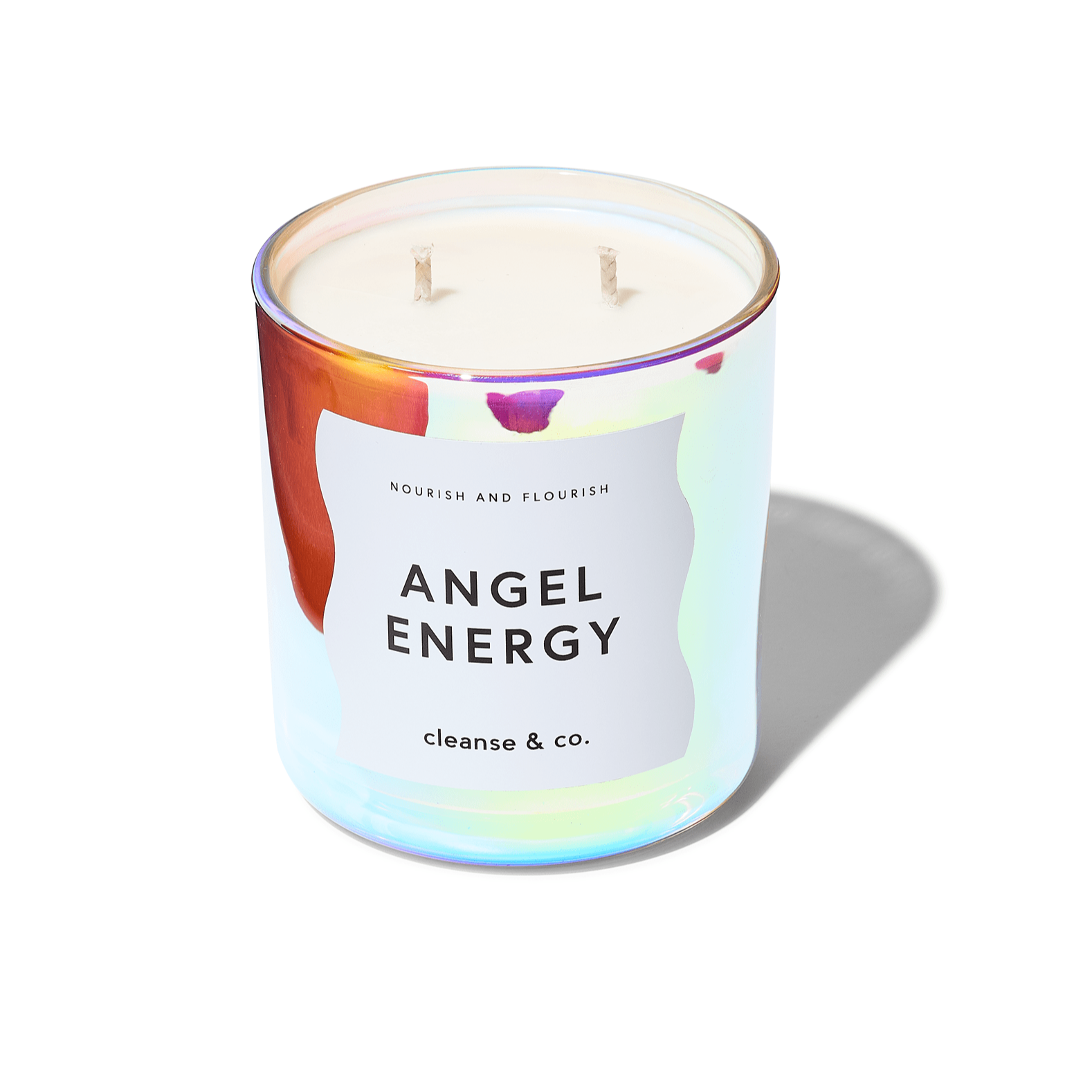 Angel Energy Limited Edition Candle - Nourish & Flourish 400G / Marine Moss & Melon by Cleanse & Co.