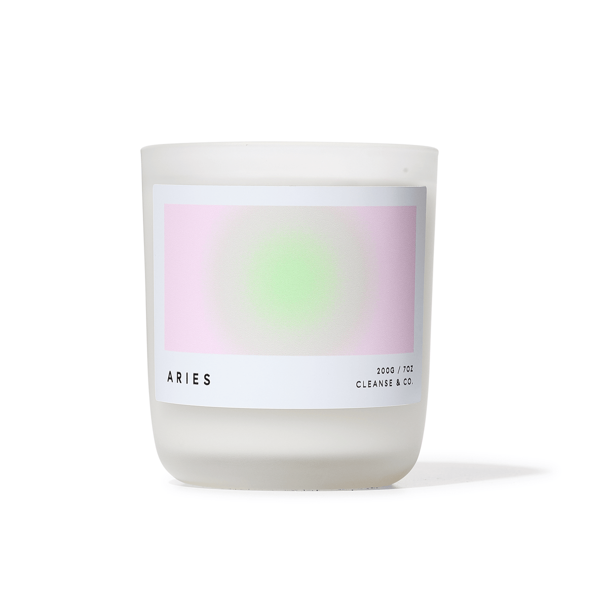 Cleanse & Co. Zodiac Candle ARIES -Santal | Claya
