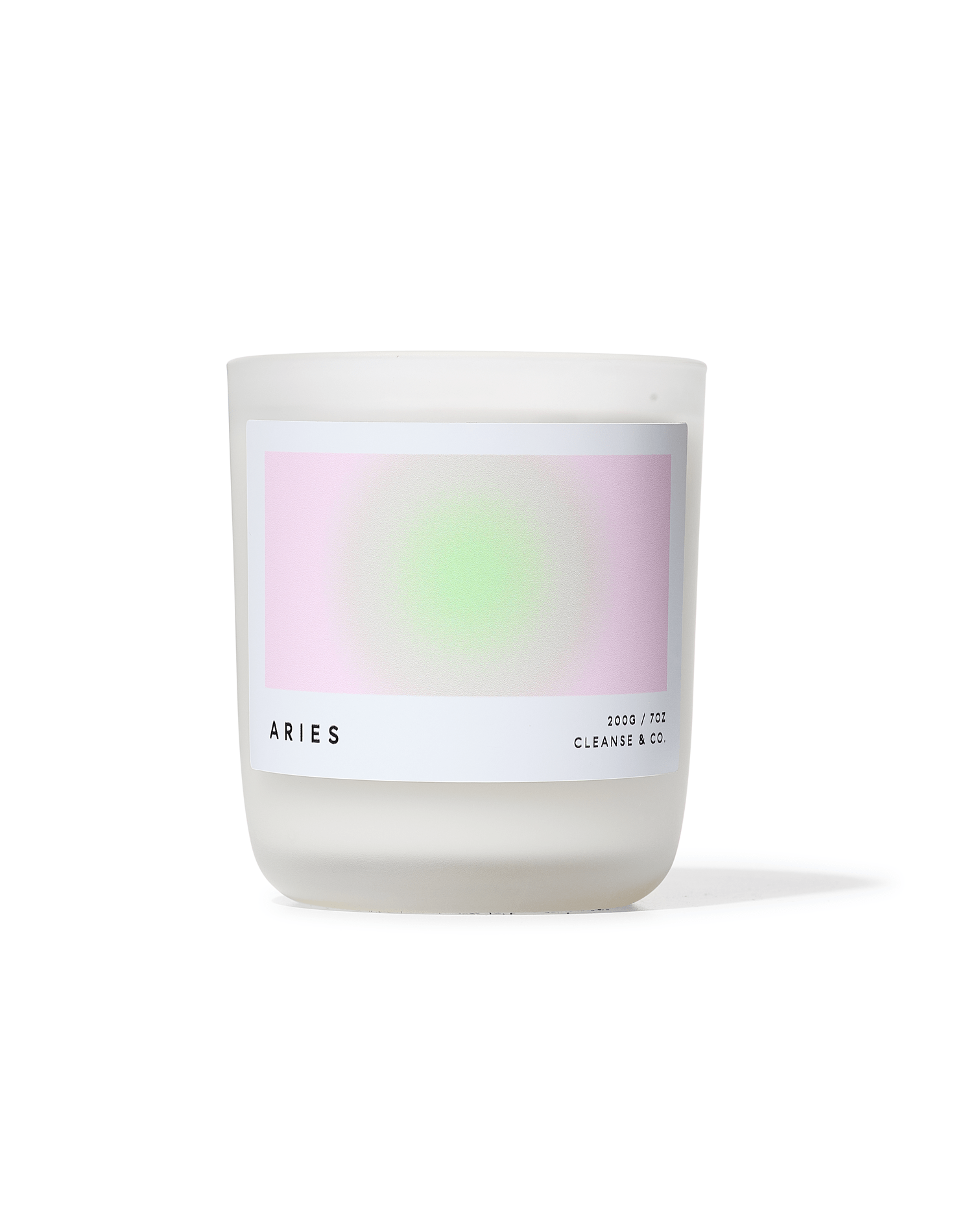 Aries - Aura Candle: 200G / Unscented by Cleanse & Co.