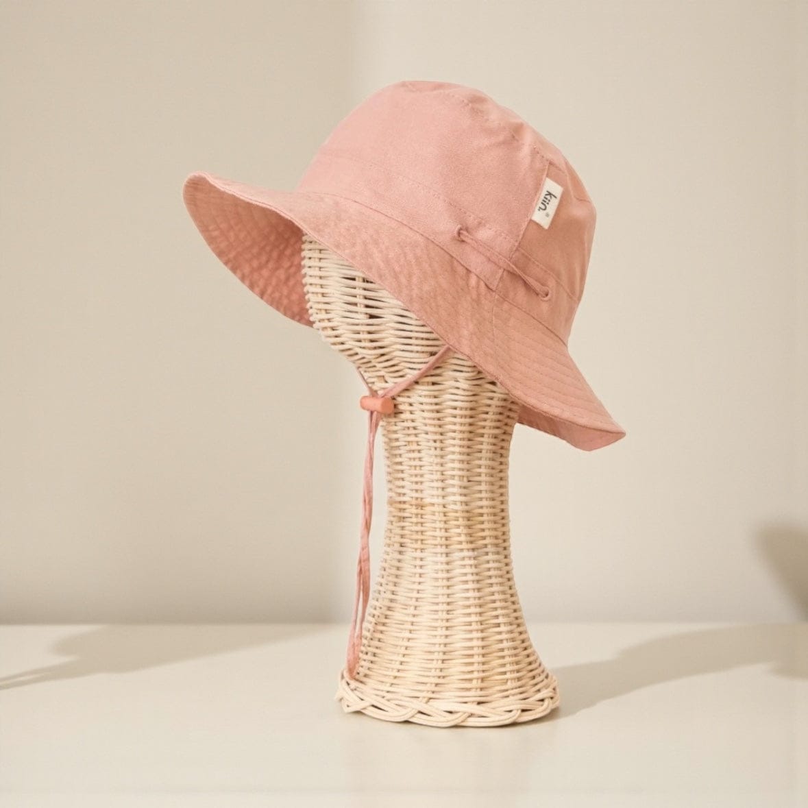 Baby Cotton Sun Hat - Rose Rose by Kiin Baby