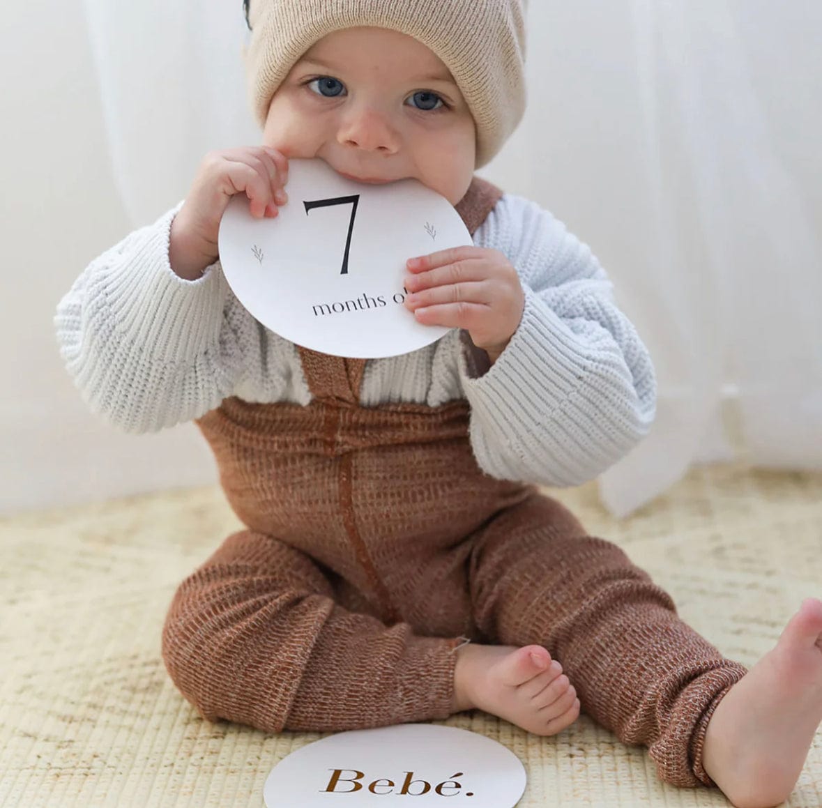 Baby Milestone Cards by Truly Amor