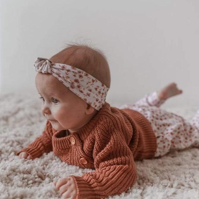 baby sweater in two colours by Two Darlings