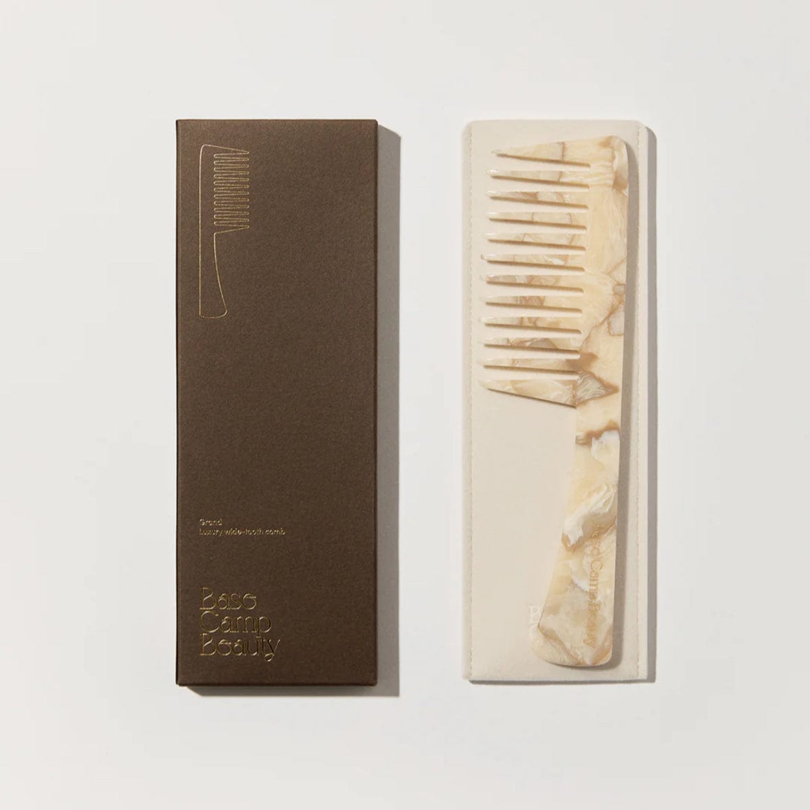 Base Camp Beauty Hair Combs - Assorted Colours + Styles Grand Comb Buttermilk by Base Camp Beauty