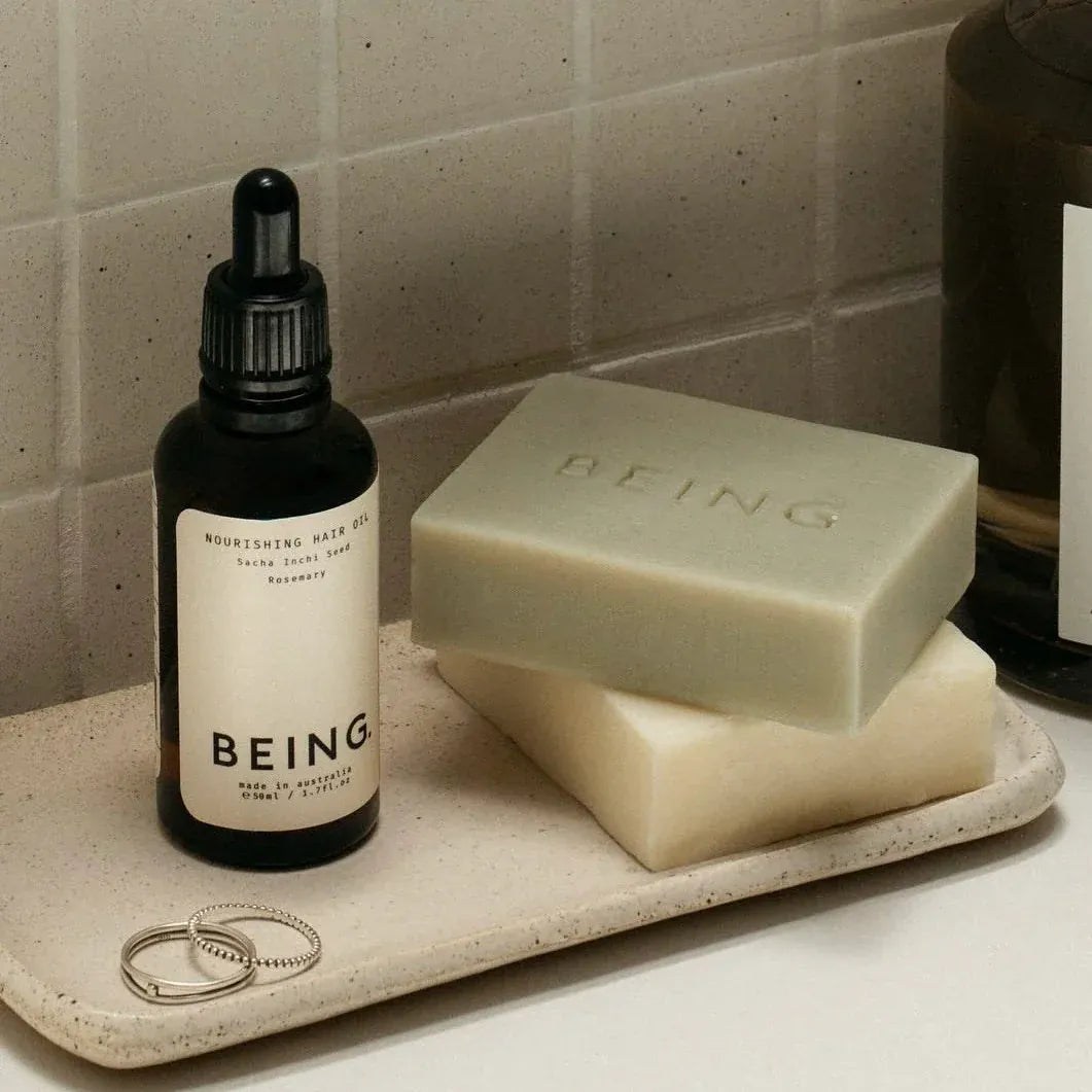 Being Skincare Nourishing Shampoo Bar 120g by Being Skincare