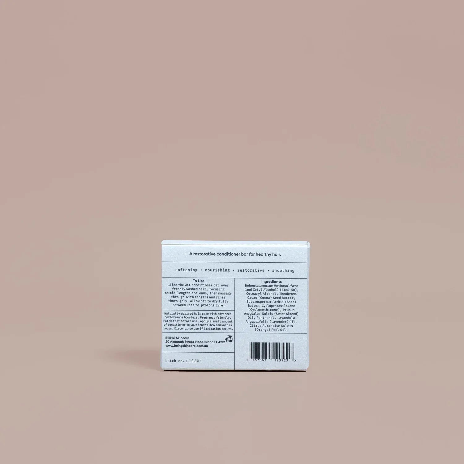 Being Skincare Restoring Conditioner Bar 120g by Being Skincare