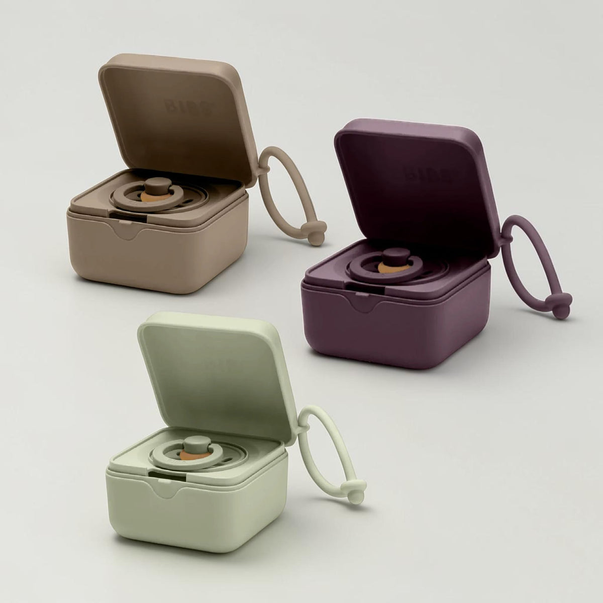 BIBS Pacifier Box - Dummy Storage and Steriliser Case by Bibs