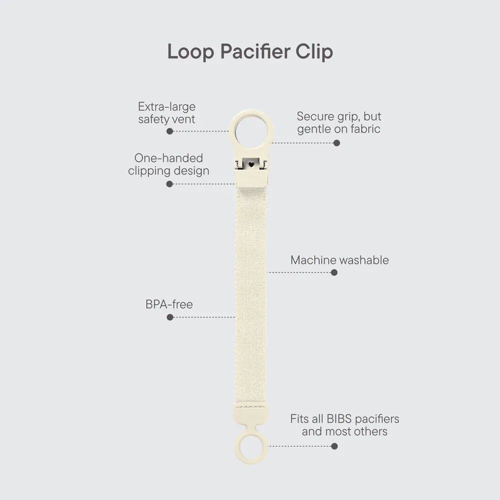 BIBS Pacifier Clip Loop by Bibs