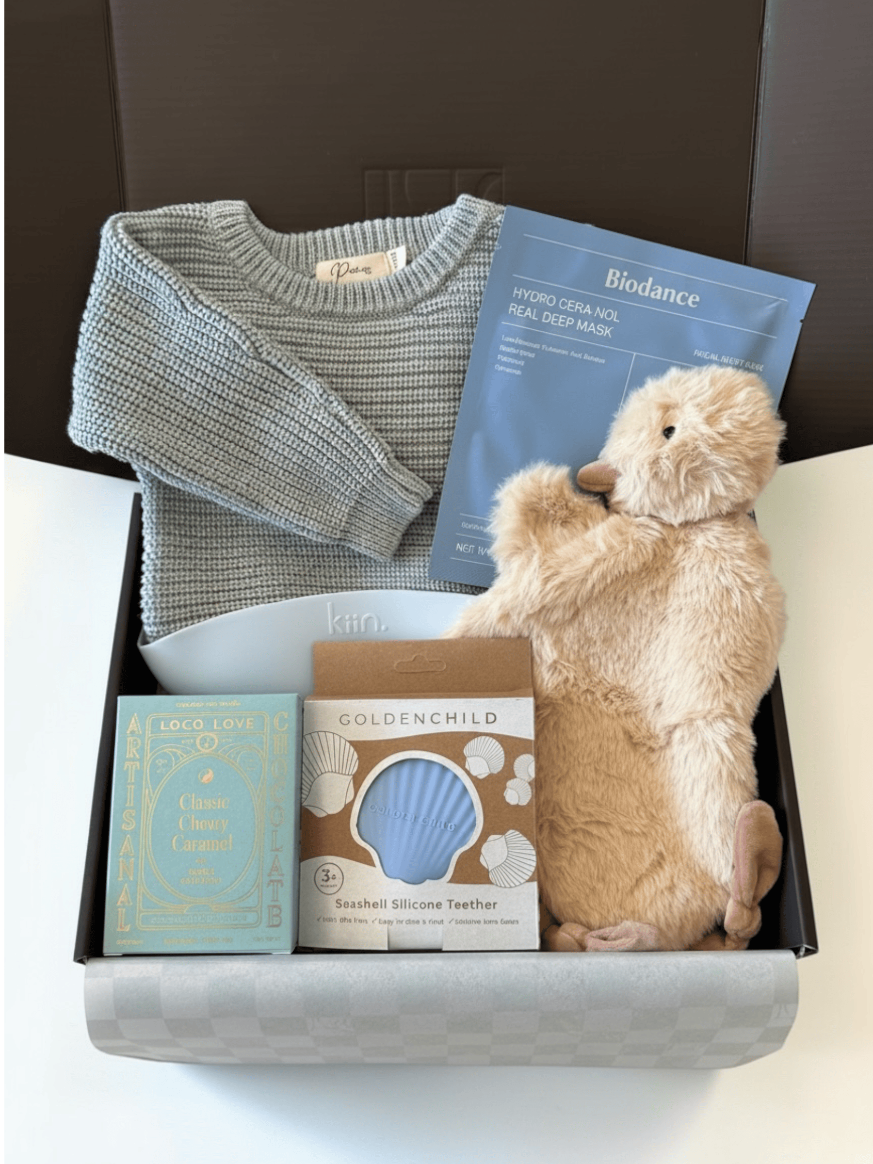 Blue Days | Newborn Gift Box by Claya