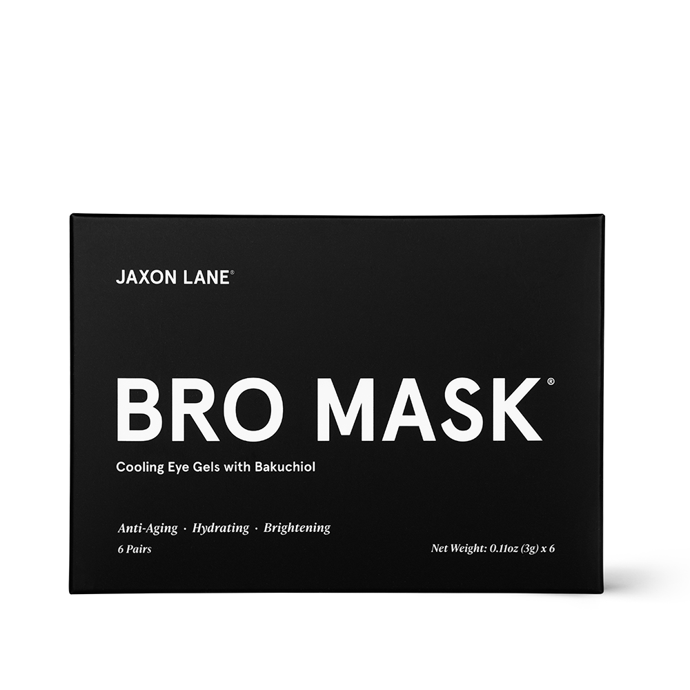 Bro Mask Cooling Eye Gels with Bakuchiol (6-Pack) by JAXON LANE
