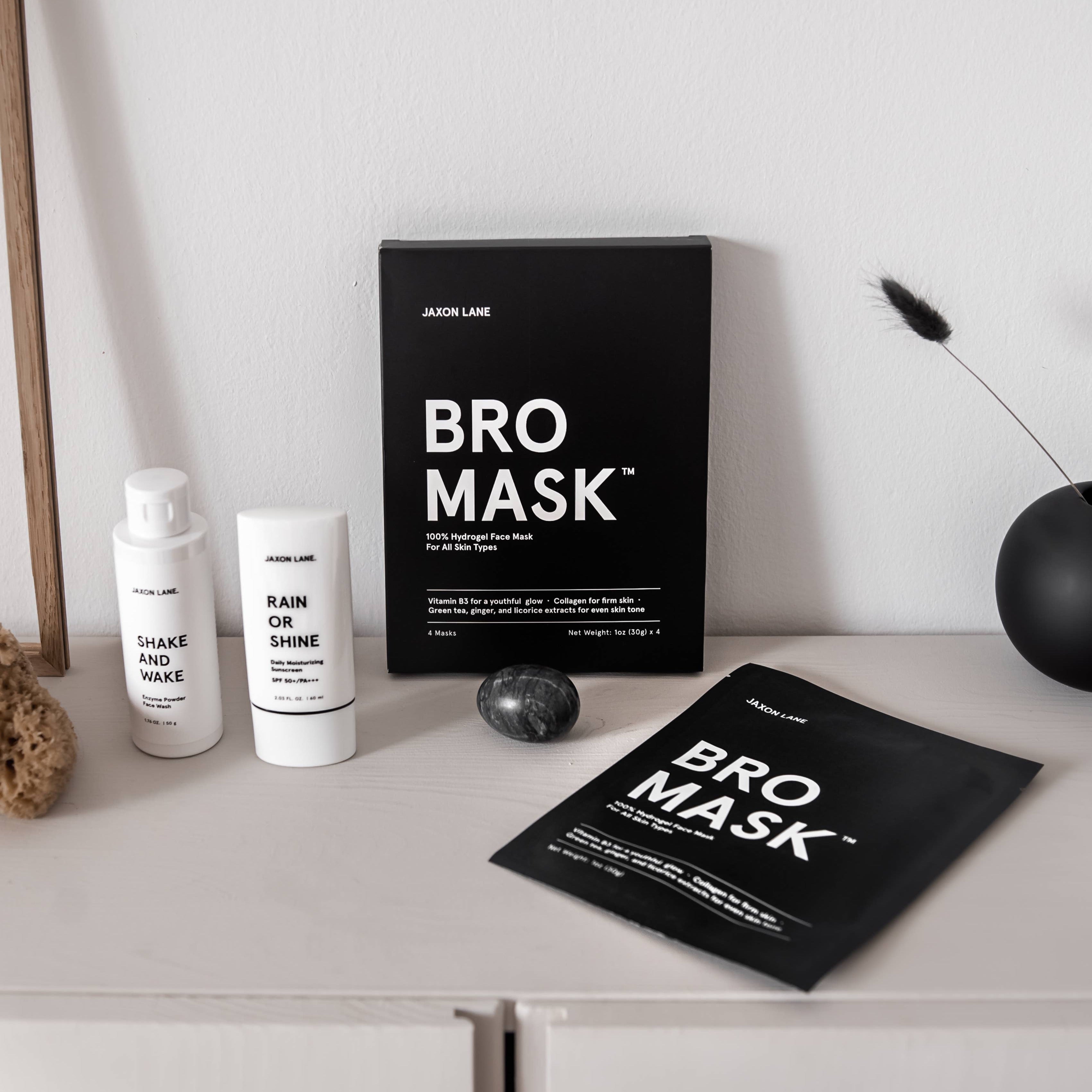 BRO MASK Hydrogel Face Mask (Box of 4) by JAXON LANE