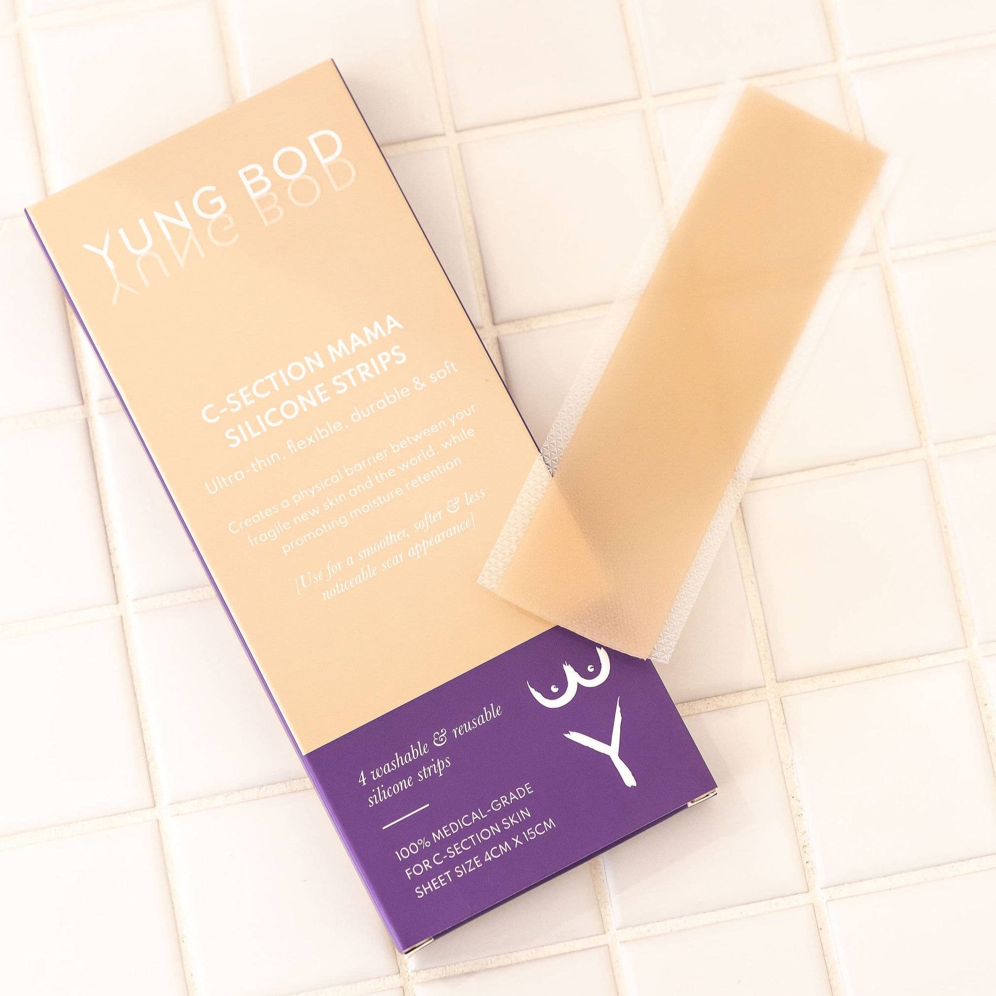 C-Section Silicone Strips by YUNG BOD