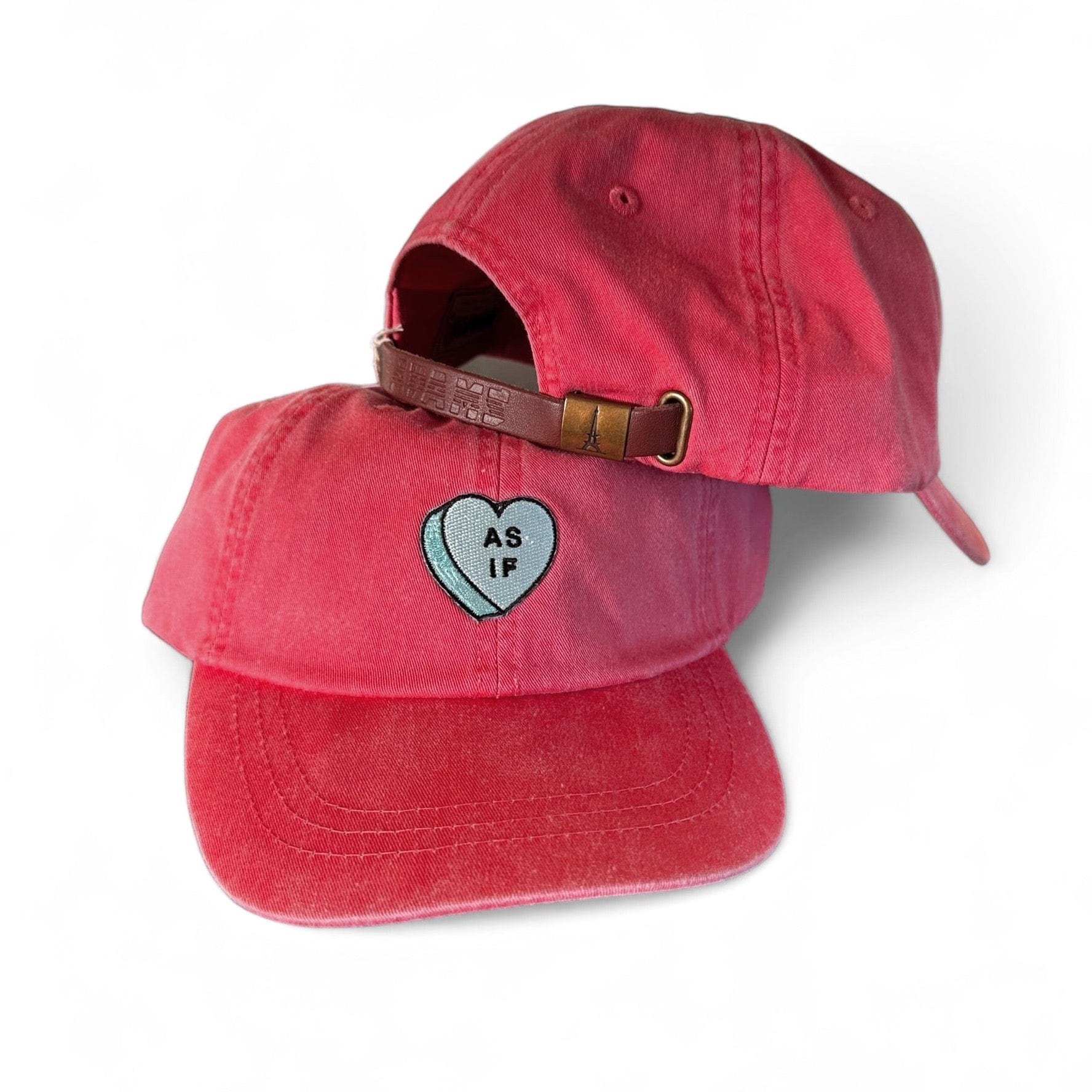 Candy Heart Patch Baseball Hat - As If by Wildflower + Co.