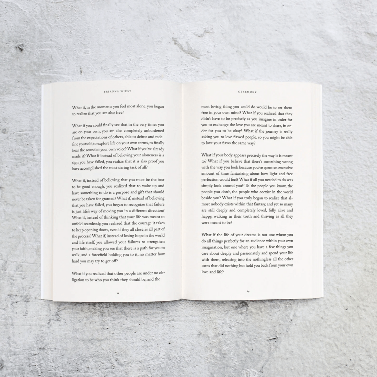 Brianna Wiest Thought Catalog Ceremony Book Claya